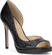 Jessica Simpson Kimli Half d'Orsay Platform Pump