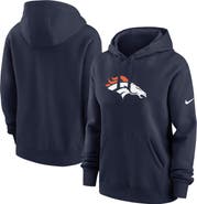 Nike Women's Nike Navy Denver Broncos Club Fleece Pullover Hoodie