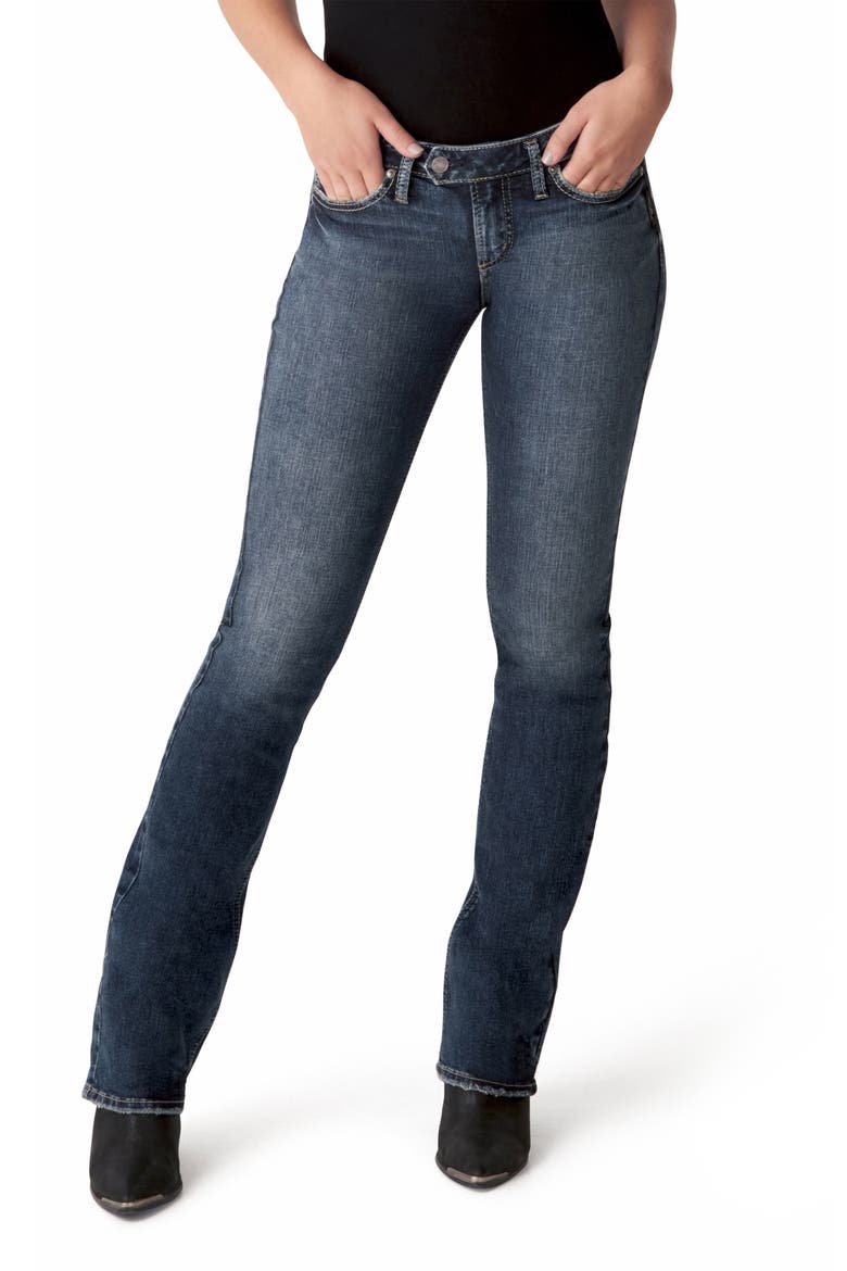 Tuesday Low Rise Slim Bootcut Jeans, Main, color, IND