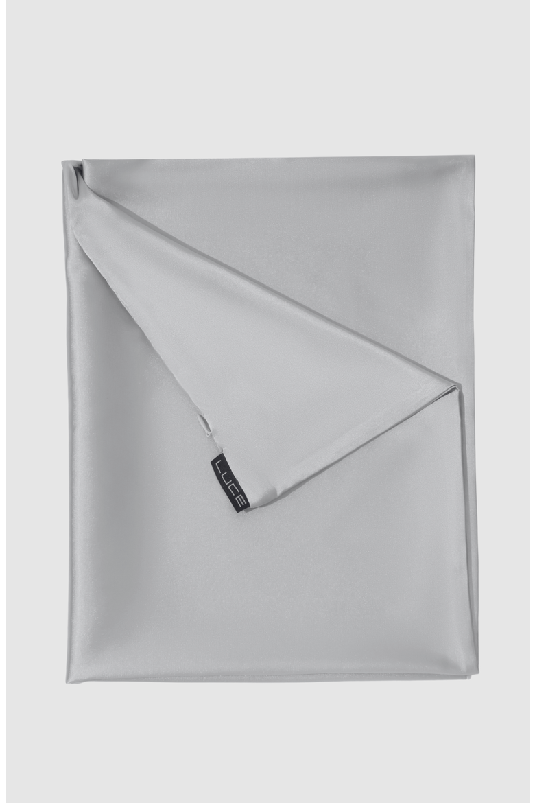 Silky Satin Pillowcase Bundle, Alternate, color, GREY