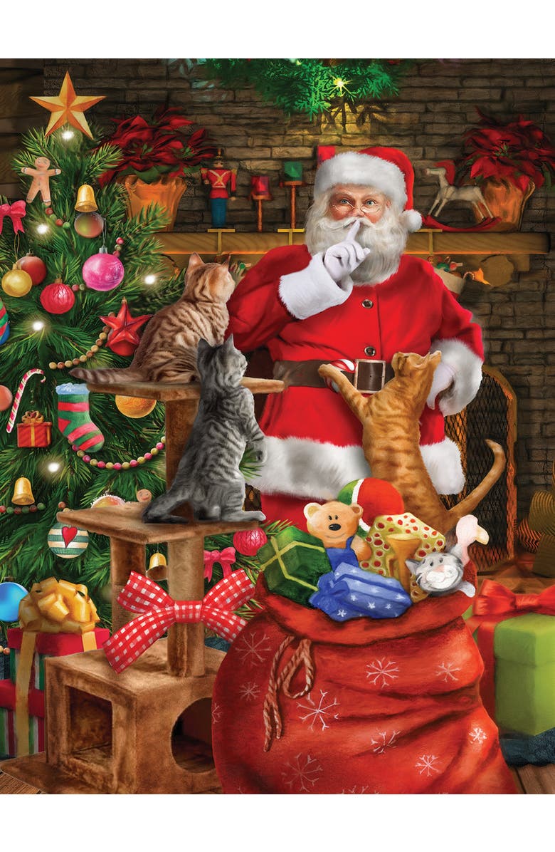 Sunsout Cat out of the Bag 300 piece Jigsaw Puzzle for Adults, Main, color, Multicolor