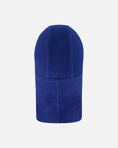 Deux Par Deux Brushed Jersey Balaclava In Blue
