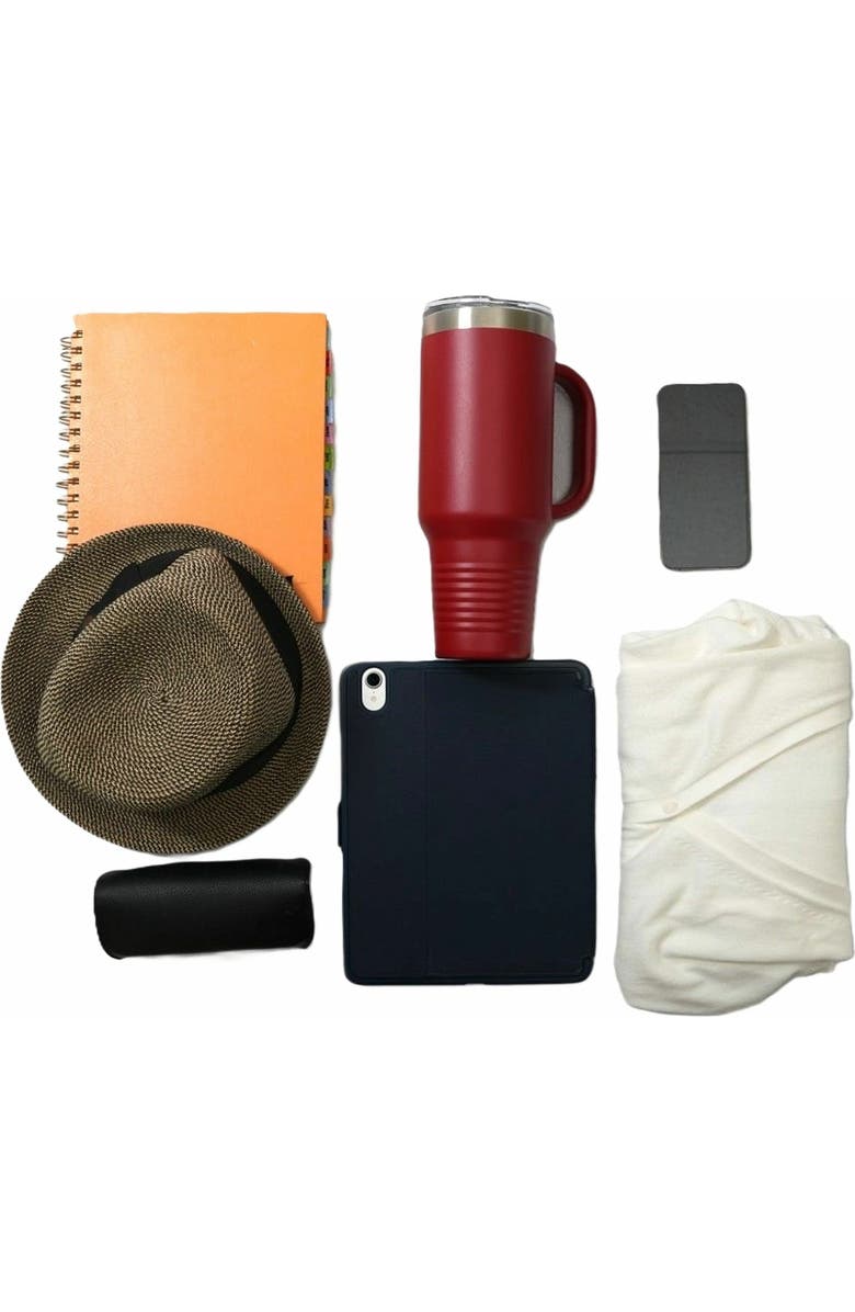 Handed By Multitone Recycled Plastic Shopper, Alternate, color, Guacamole Mix