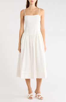 Pricilla Cotton Seersucker Sundress