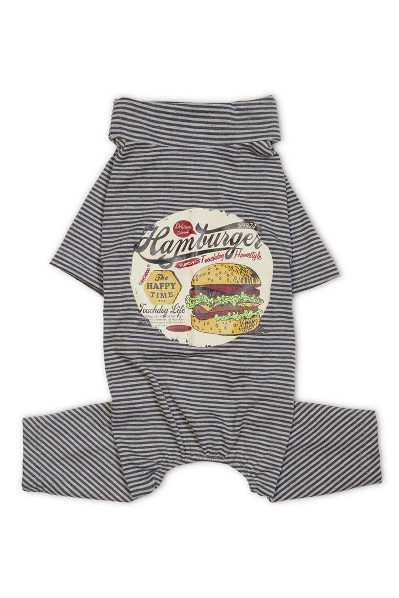 Touchdog Lightweight T-Shirt, Main, color, GREY