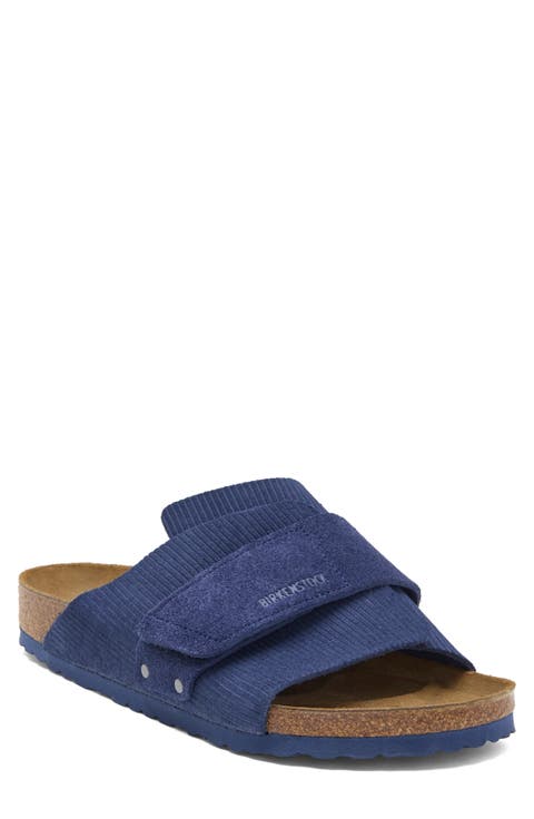 Kyoto Corduroy Suede Slide Sandal