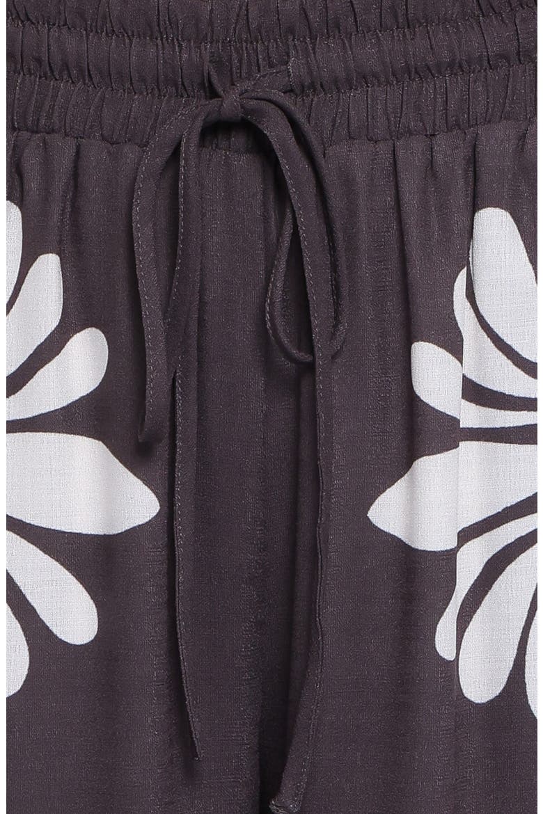 Timothy Linen Blend Square Neck Tank & Wide Leg Pants Set, Alternate, color, ESPRESSO