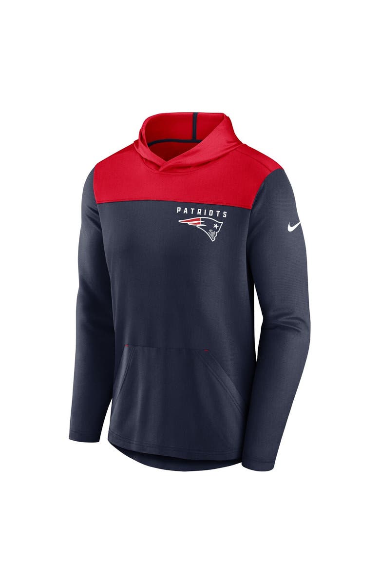 Nike Men's Nike Navy New England Patriots Fan Gear Pullover Hoodie, Alternate, color, Navy