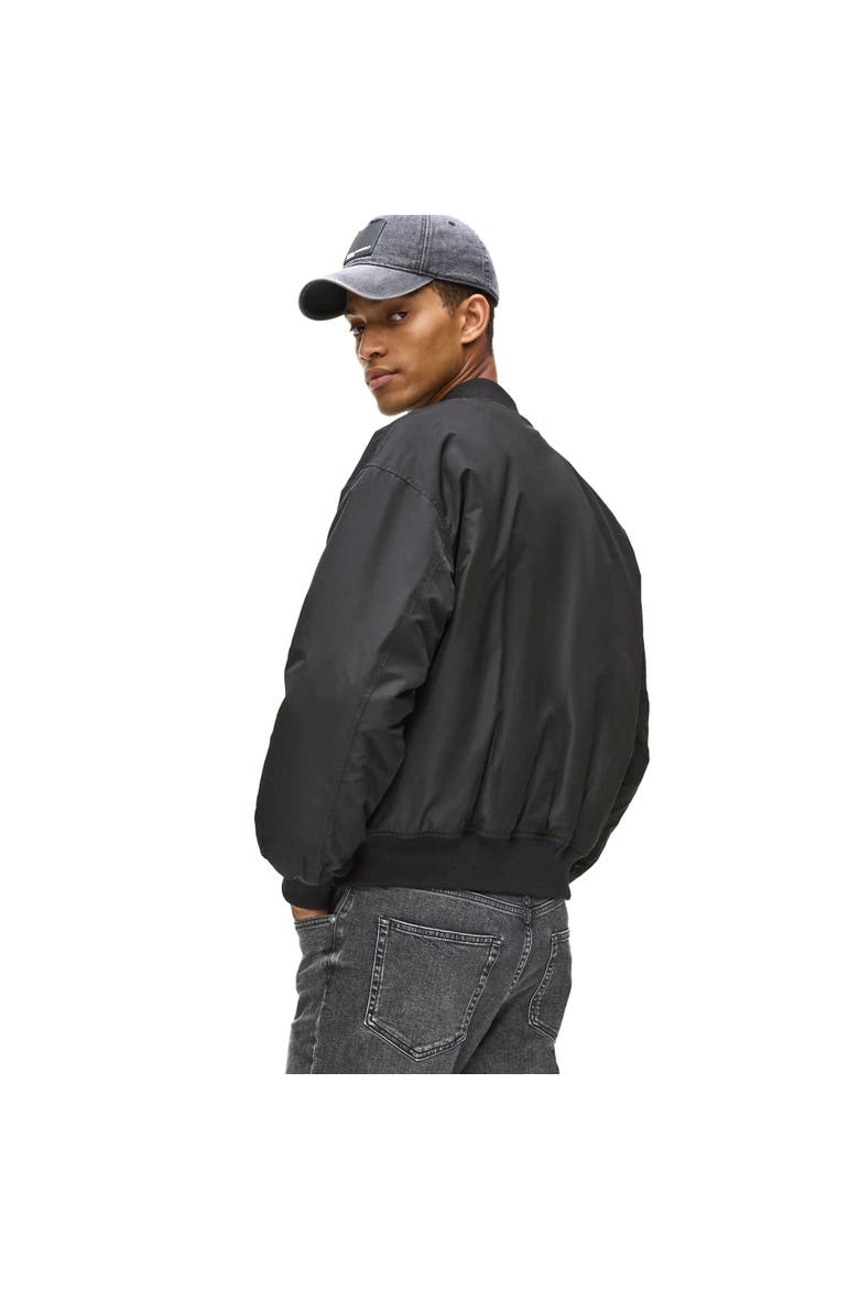 Men's Bomber Jacket, Alternate, color, Black