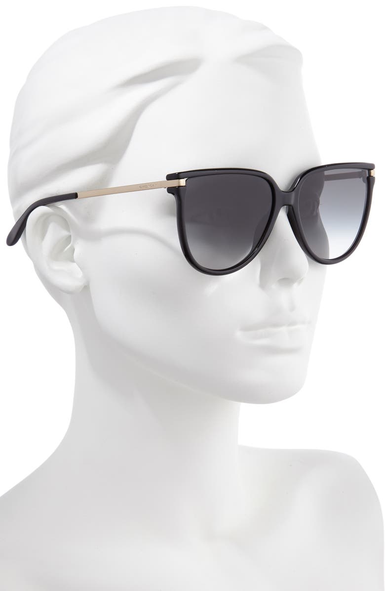 Givenchy 58mm Gradient Cat Eye Sunglasses, Alternate, color, 