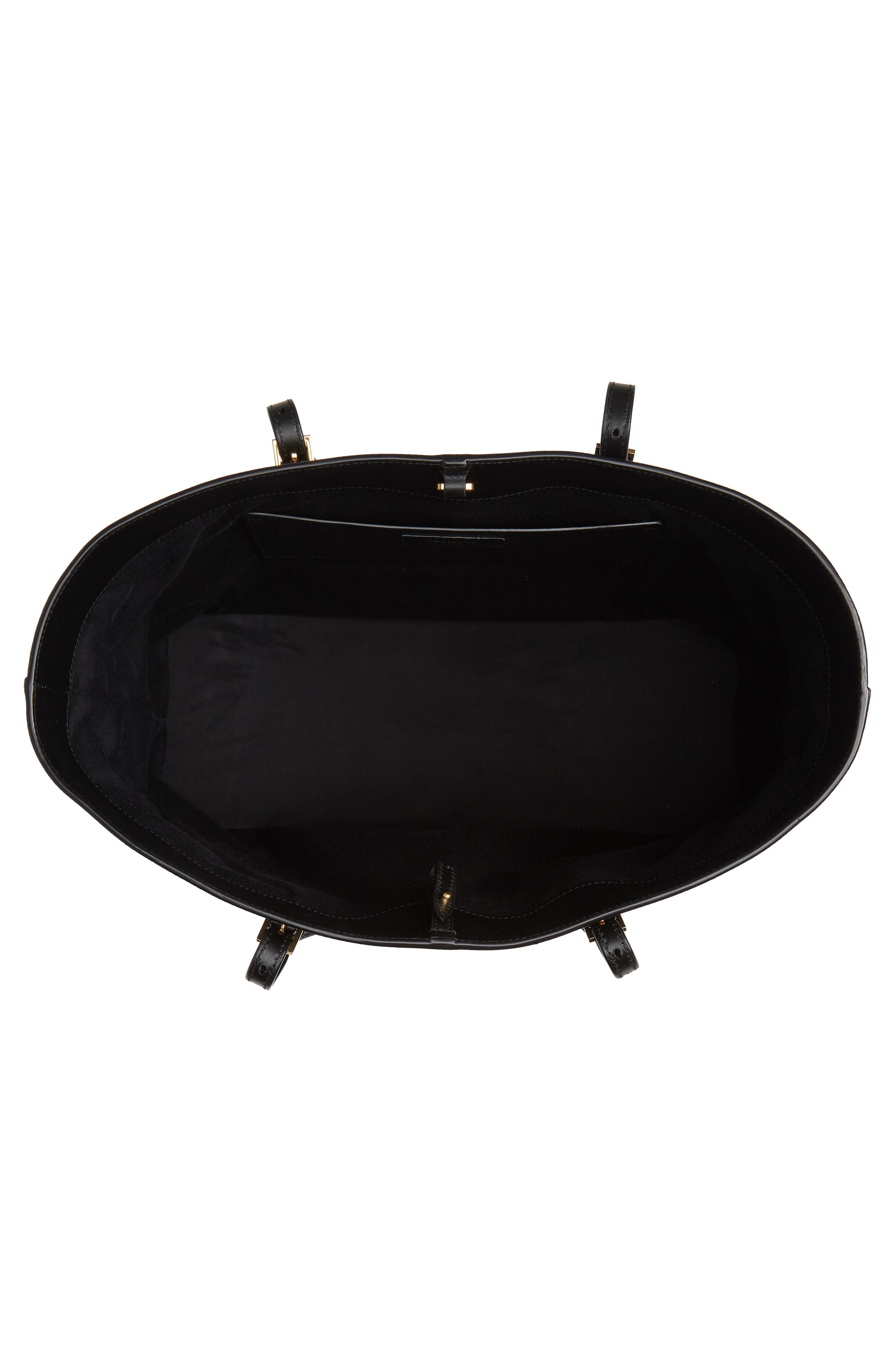 Saint Laurent Medium Shopping Raffia Tote, Alternate, color, 