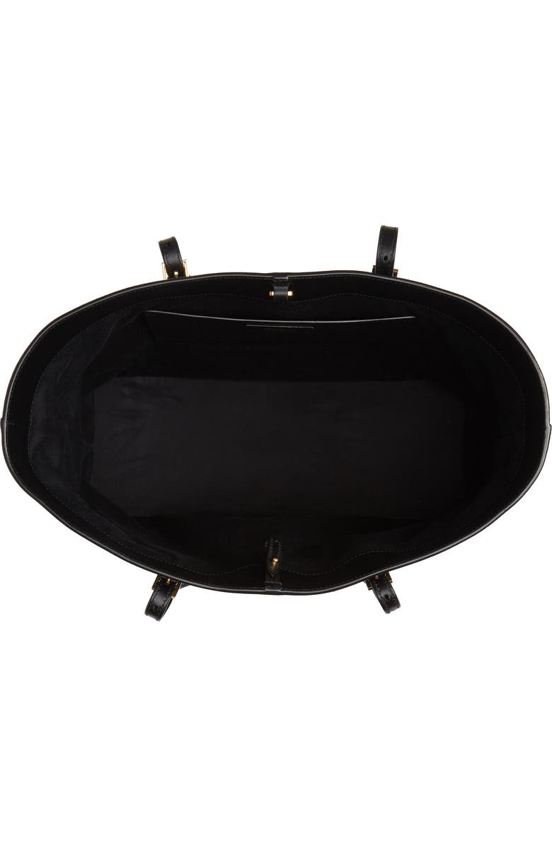 Saint Laurent Medium Shopping Raffia Tote, Alternate, color,