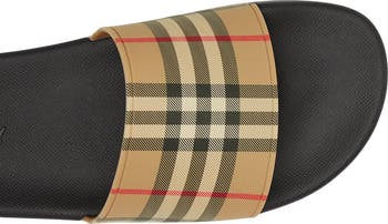 Furley Check Slide Sandal
