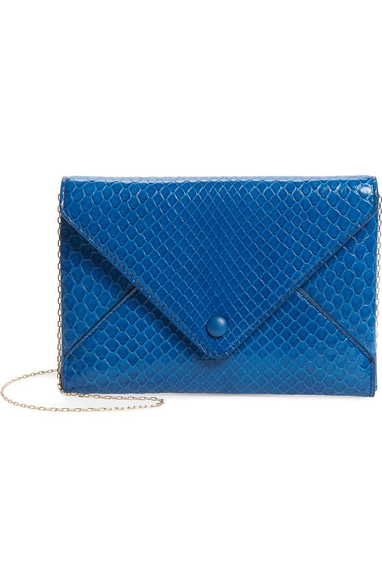 The Row Leather Envelope Bag, Main, color,