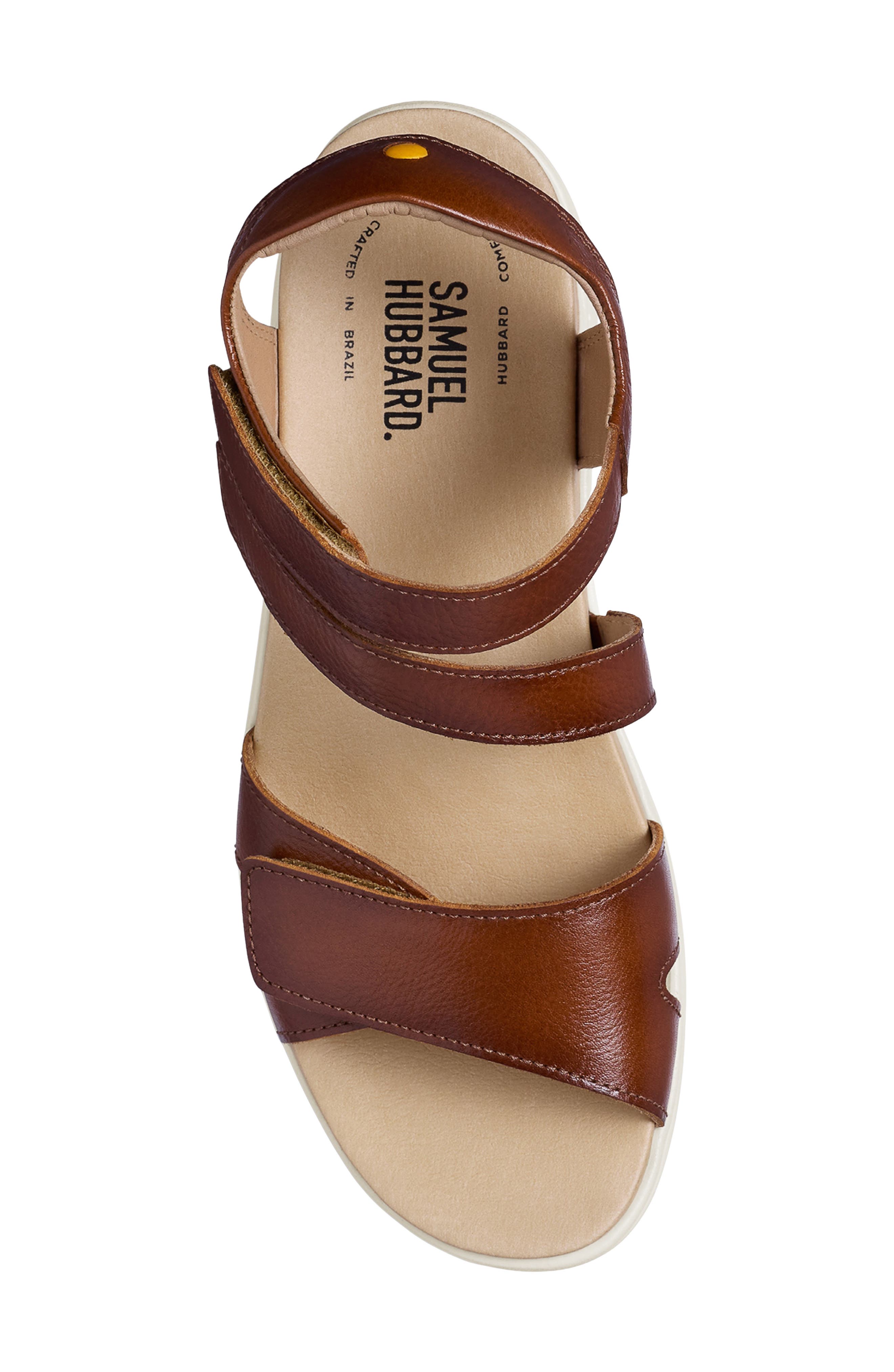 Capri Sandal, Alternate, color, COGNAC LEATHER