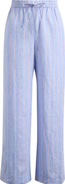 Tommy Bahama Sea Salt Bay Stripe Linen Drawstring Pants