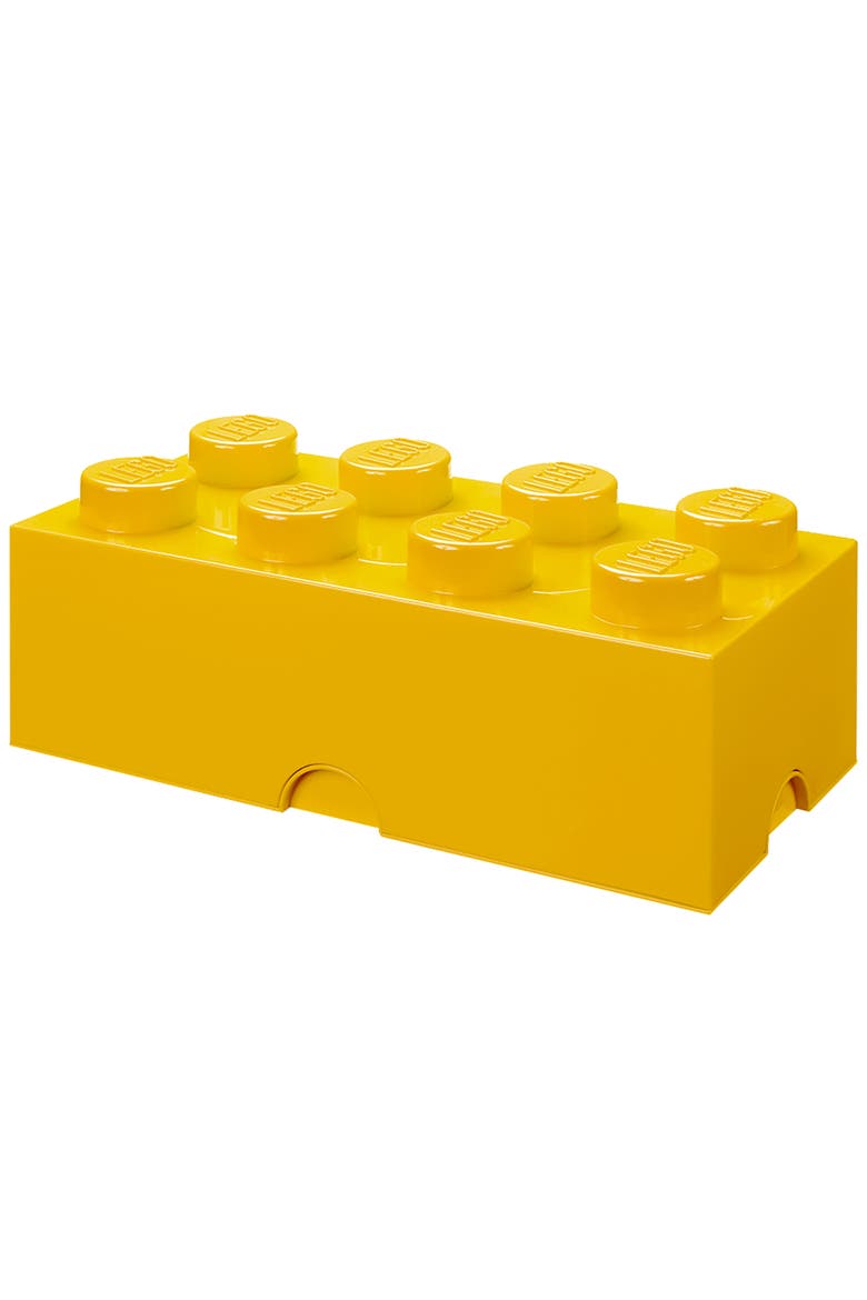 Storage Brick 8  Yellow, Alternate, color, Yellow
