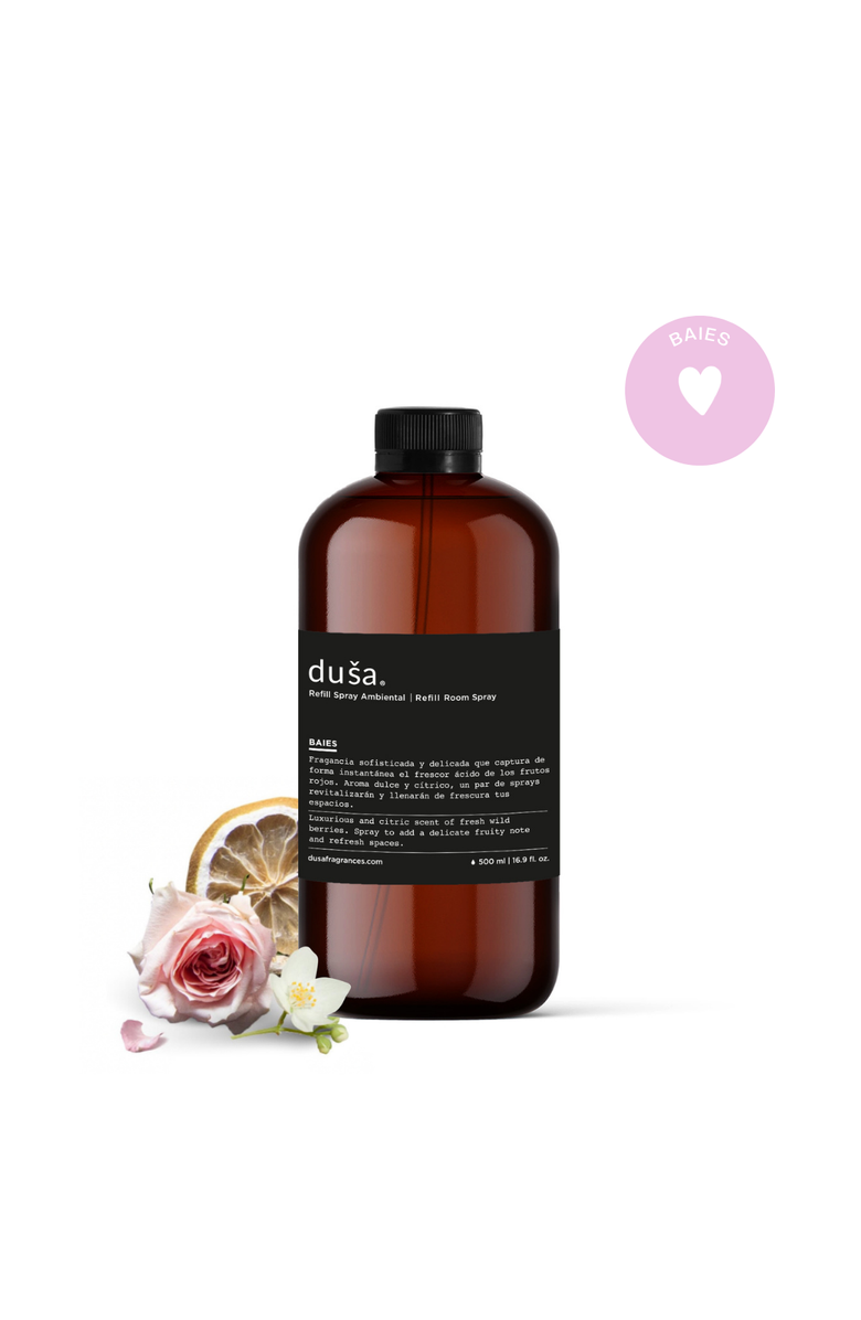 Dusa Fragrances Baies- 16 Fl Oz Room & Linen Spray Liquid Refill, Main, color, Baies