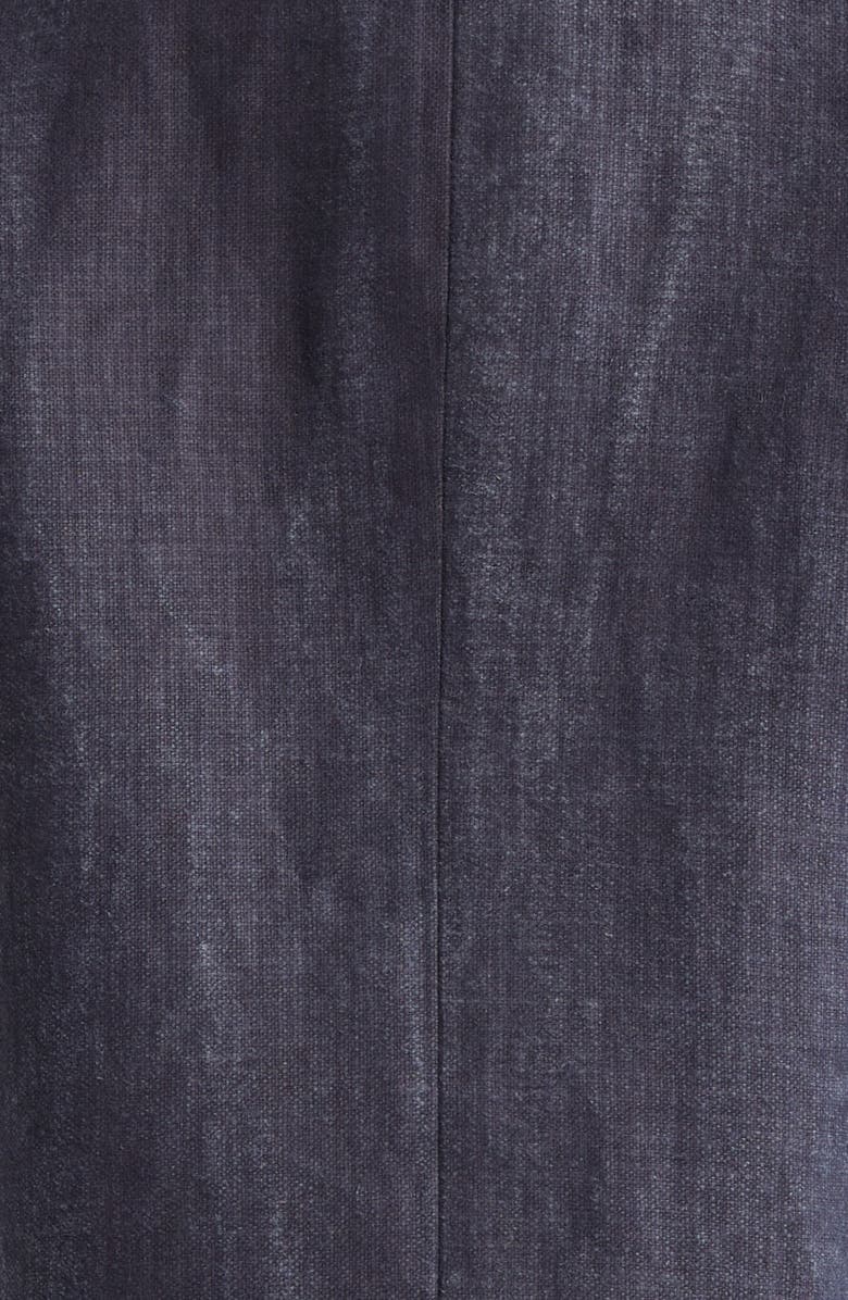 OUR LEGACY Unconstructed Shinjuku Linen Blazer, Alternate, color, Charcoal Bourdeaux Flow Weave