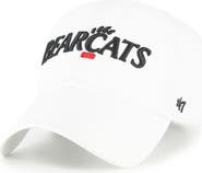 '47 Men's '47 White Cincinnati Bearcats Clean Up Adjustable Hat