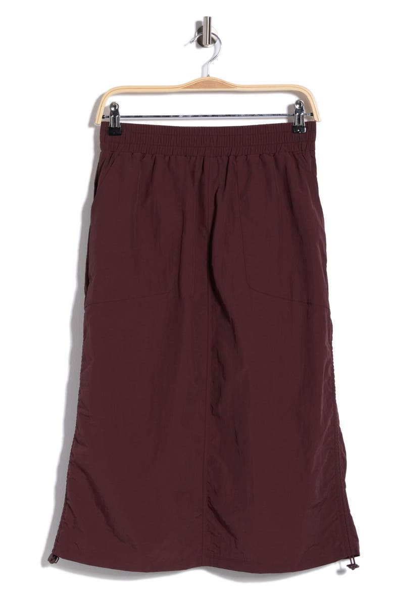 Echo Utility Midi Skirt, Alternate, color, BURGUNDY FUDGE