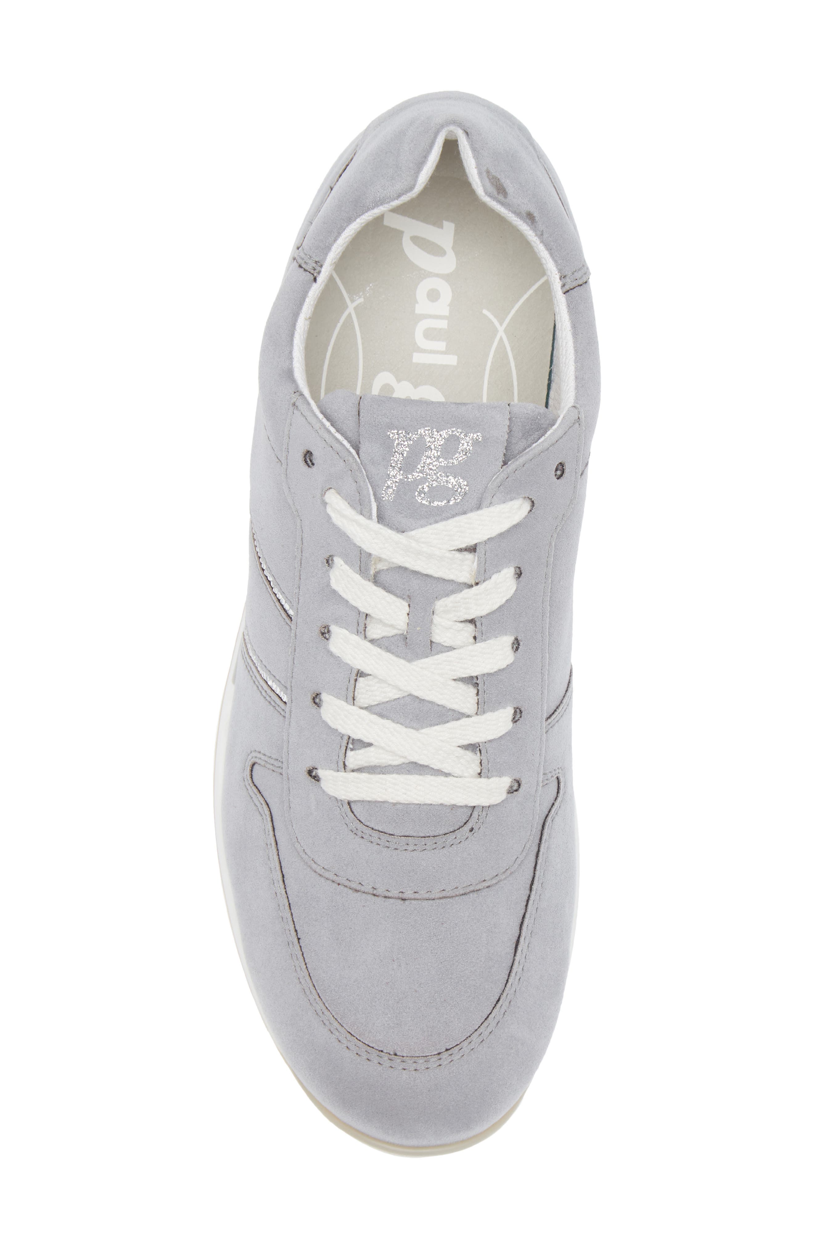 Paul Green Bella Sneaker, Alternate, color, Grey Suede
