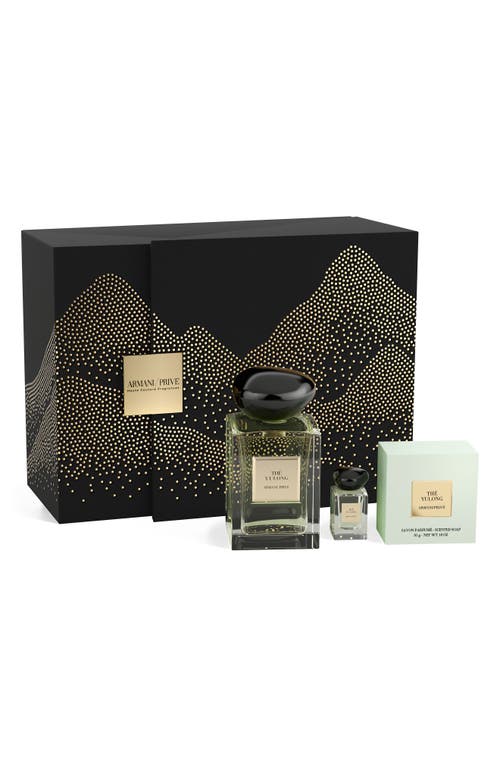 Armani Collezioni Armani Beauty Thé Yulong Three-piece Set In No Color