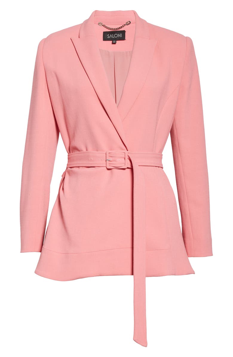 SALONI Maxima Belted Jacket, Alternate, color,