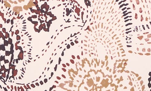 Vince Camuto Women's Floral-print Pull-on Maxi Skirt In Birch