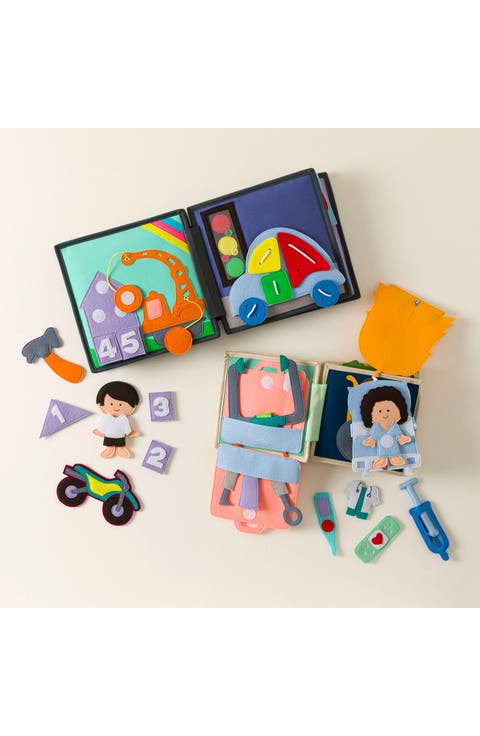 Pretend Play Busy Books by Educating AMY
