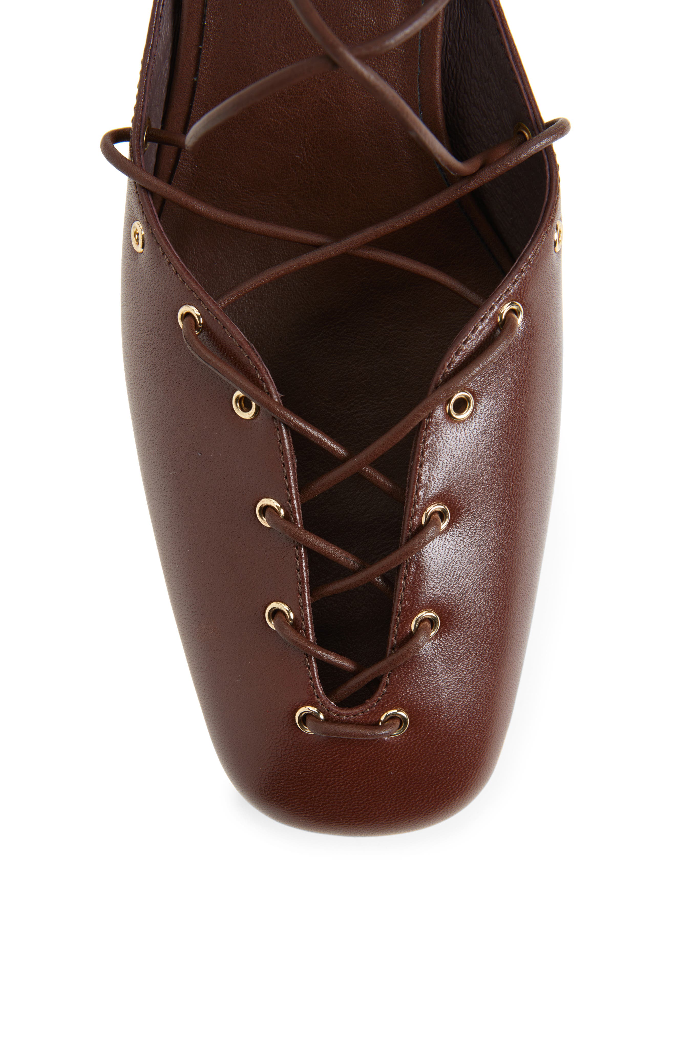 Martine Ankle Wrap Pump, Alternate, color, BROWN