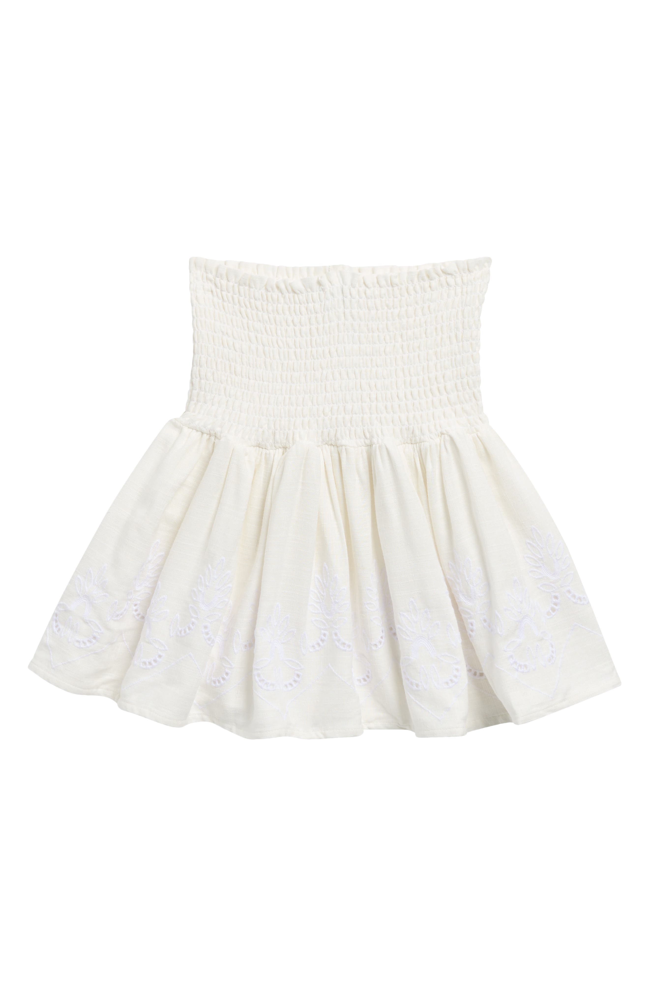 Splendid Kids' Smocked Skirt