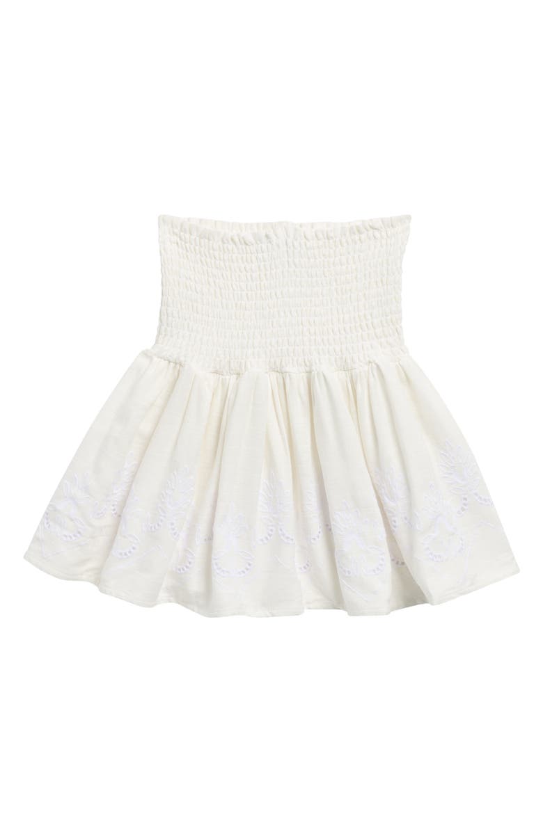 Splendid Kids' Smocked Skirt, Main, color, 