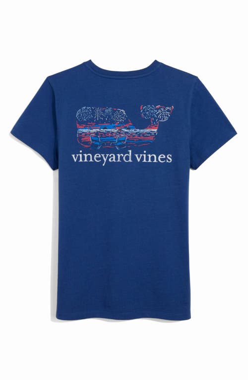 Vineyard Vines Flag Whale Graphic T-shirt