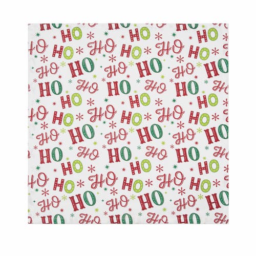 C & F Home C&f Home Ho Ho Ho Napkins Set Of 6 In Multi