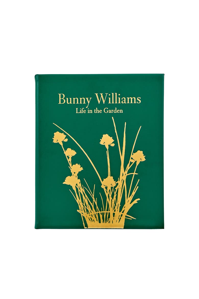 Bunny Williams Life in the Garden Leather Coffee Table Book, Main, color, Emerald
