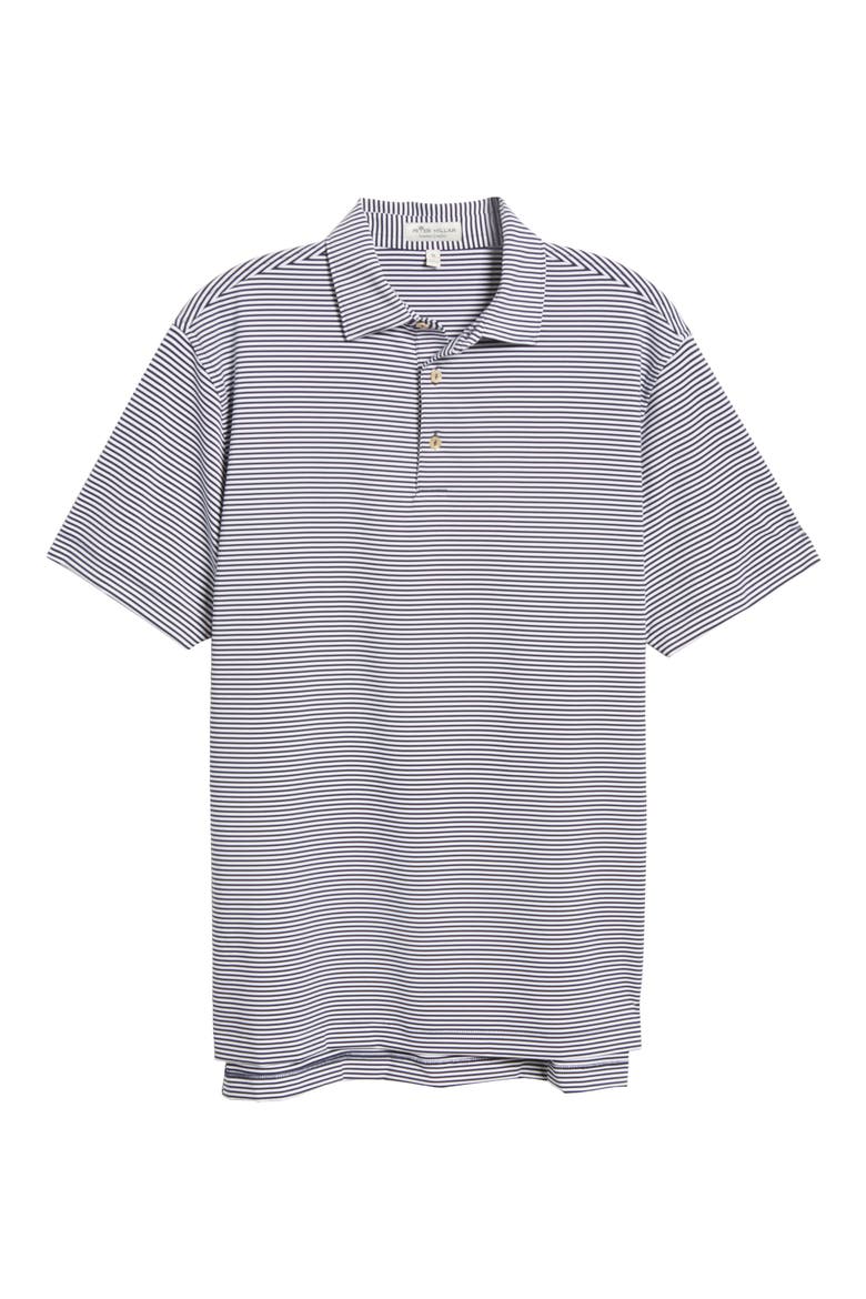 Hales Stripe Performance Polo, Alternate, color, NAVY