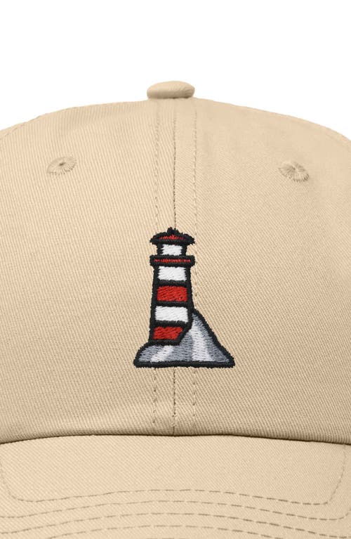 DALIX DALIX LIGHTHOUSE EMBROIDERED DAD HAT 