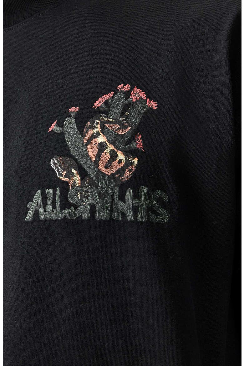 Cacti Graphic T-Shirt, Alternate, color, WASHED BLACK