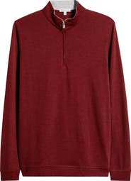 Peter Millar Comfort Interlock Quarter Zip Pullover