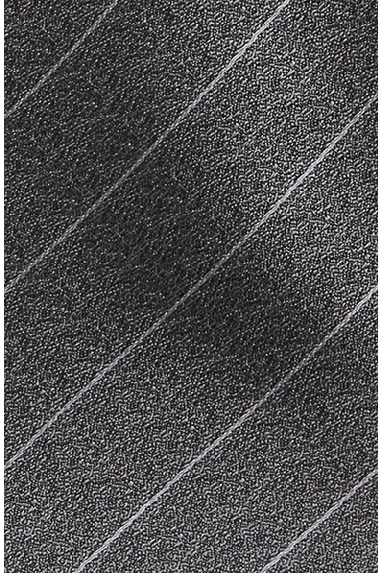 Stripe Silk Tie, Alternate, color, GRAY