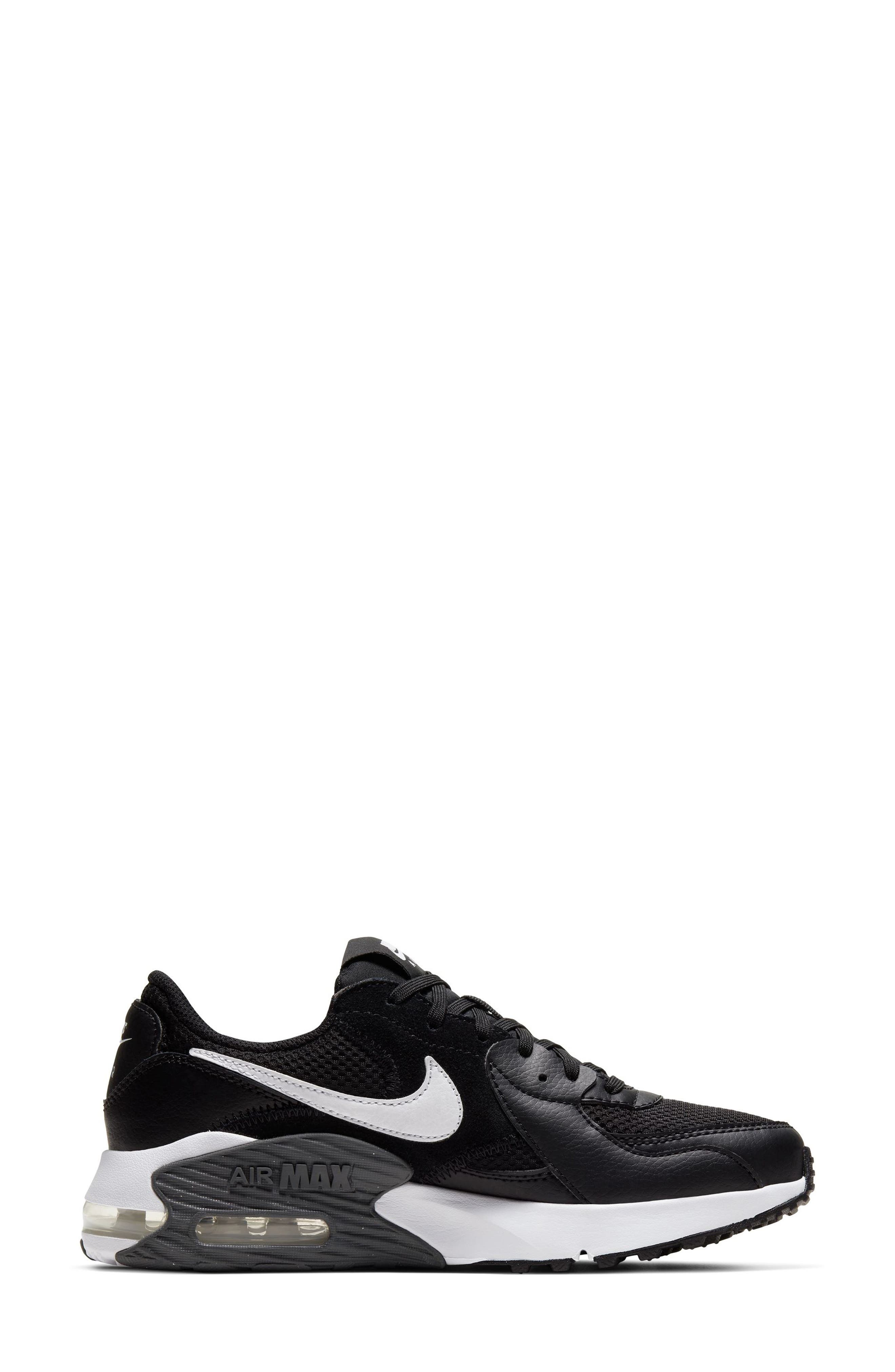 Nike Air Max Excee Sneaker, Alternate, color, 003 Black/White