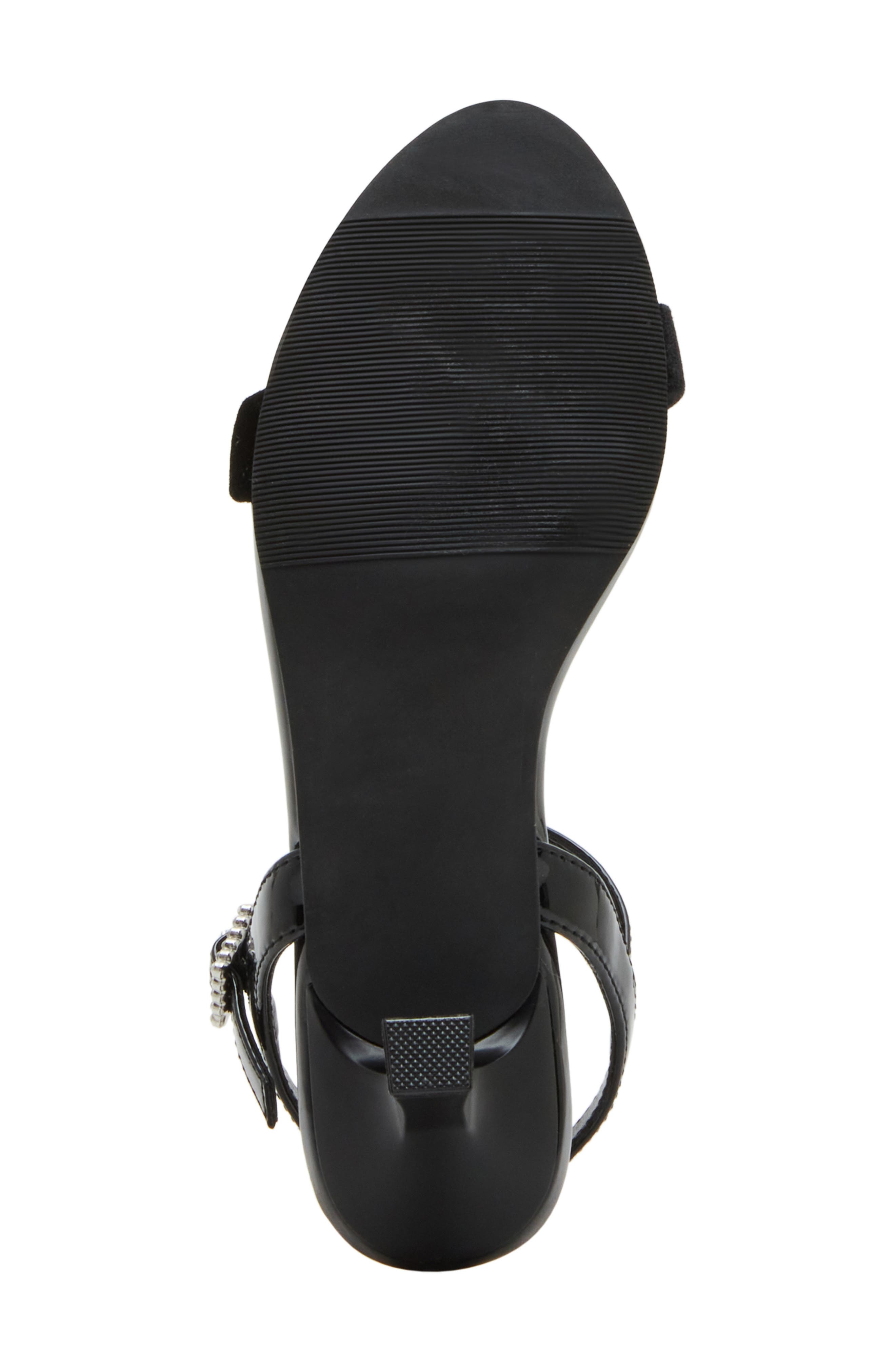 Steve Madden Jpatty Ankle Strap Sandal, Alternate, color, Black