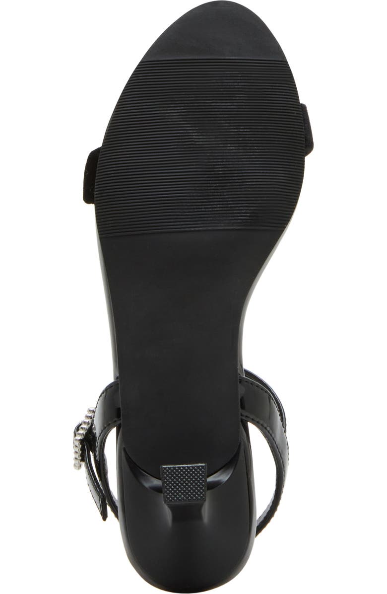 Steve Madden Jpatty Ankle Strap Sandal, Alternate, color, Black