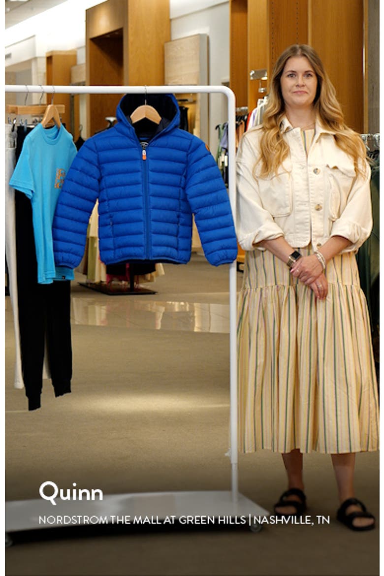 Kids' Donny Hooded Nylon Puffer Jacket video