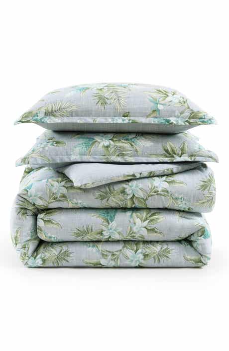 Tommy Bahama Floral Enchantment Cotton Comforter & Sham Set