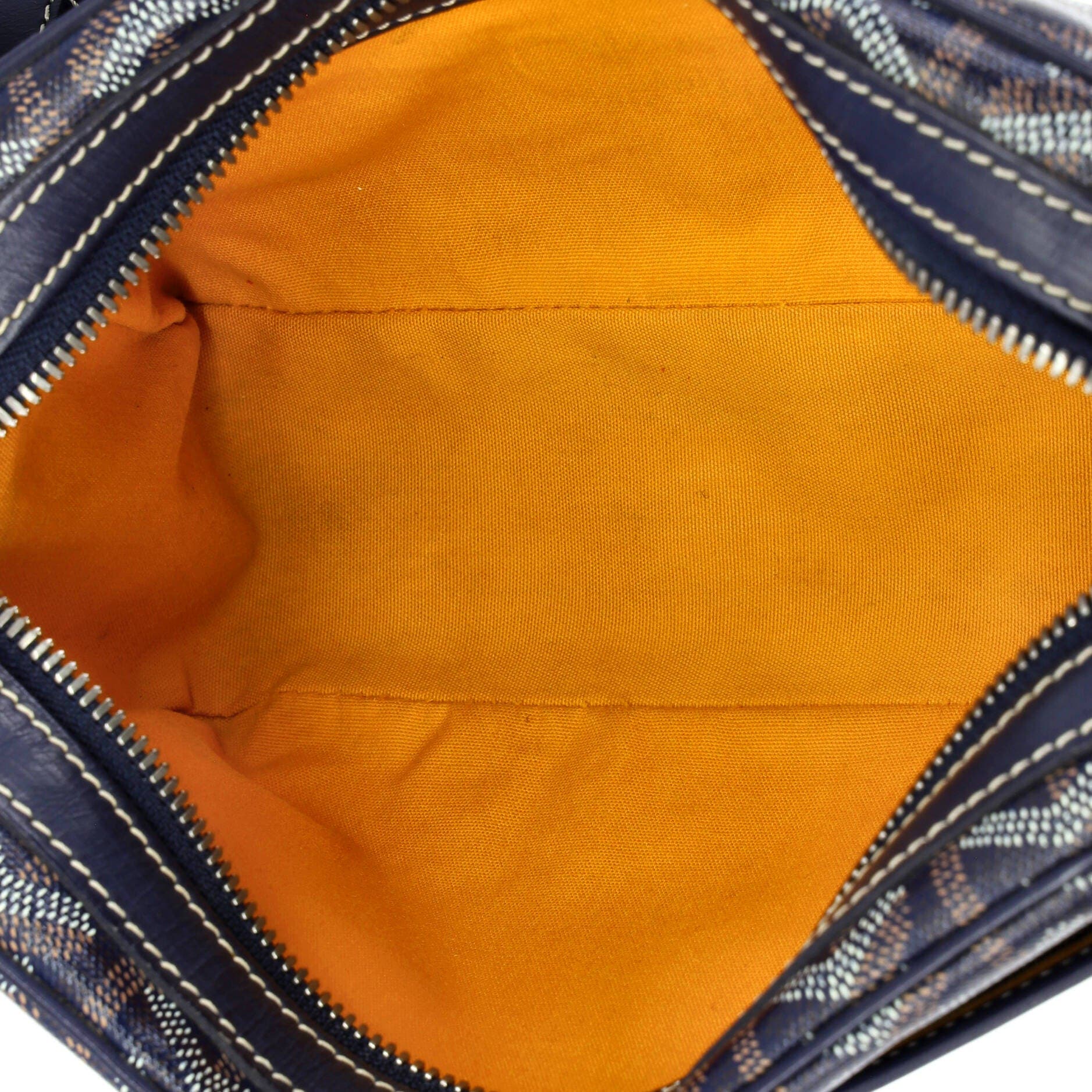 Pre-Owned Goyard Cap Vert Bag Coated Canvas, Alternate, color, Blue