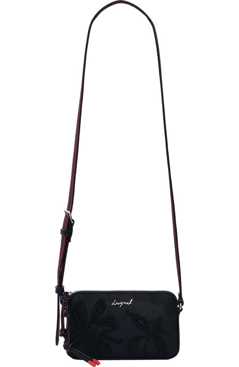 Desigual Faux Leather Crossbody Bag, Main, color,