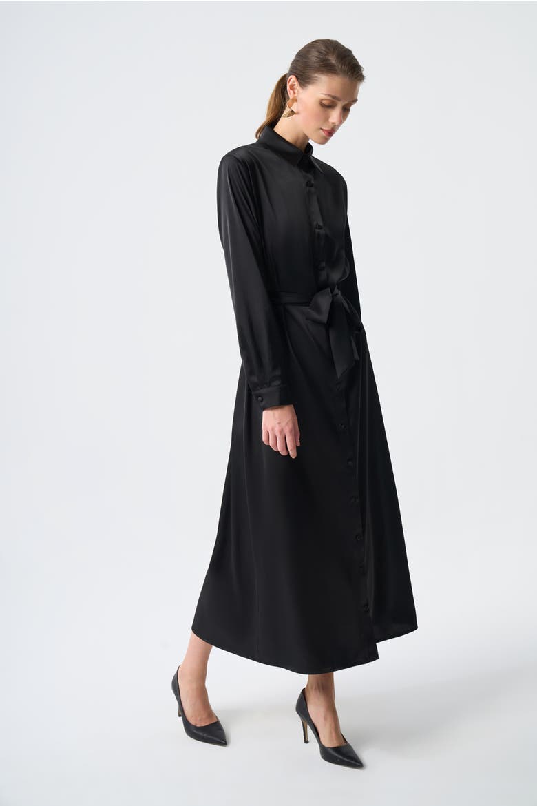 Ellips Patterned Shirt Dress, Alternate, color, Black