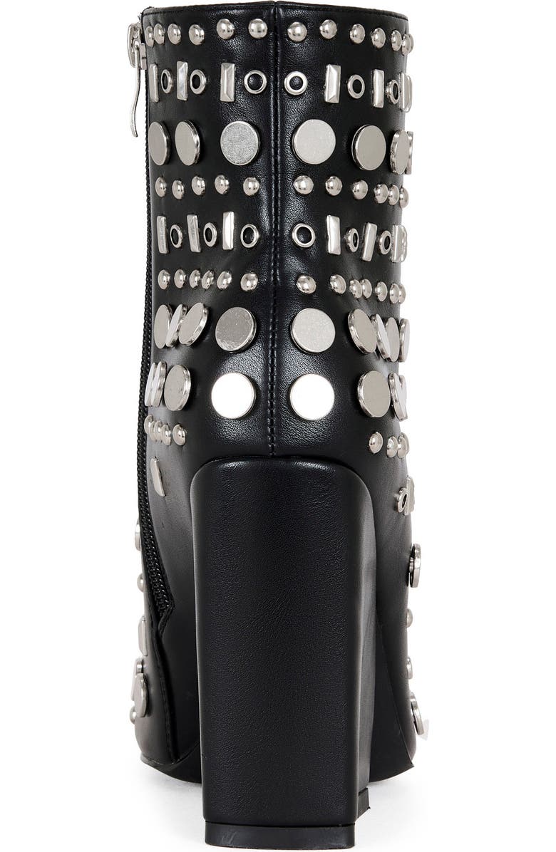 AZALEA WANG Fletcher Studded Bootie, Alternate, color, Black